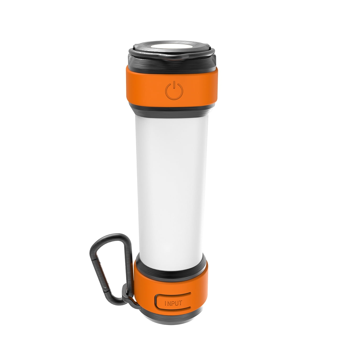 ToughTested TREK 300-Lumen Lantern Flashlight & Power Bank - 4,000 mAh Rechargeable USB Power Pack, 360° Lantern + 300lm Spotlight, IP66 Waterproof, Magnetic Base, Mosquito Attraction Mode & SOS