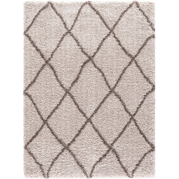 TRELLIS BEIGE 5'3"X7'3"