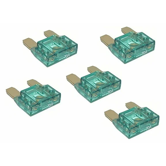 TREND- 5 Pcs Imc Audio 70 Amp Blade Style Maxi Fuse For Car Rv Boat Auto (12V Only)