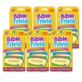 thumbnail image 1 of TREND Bible Trivia Challenge Cards, Pack of 6, 1 of 5