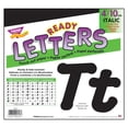 thumbnail image 1 of TREND Black 4-Inch Italic Uppercase/Lowercase Combo Pack (EN/SP) Ready Letters, 1 of 3
