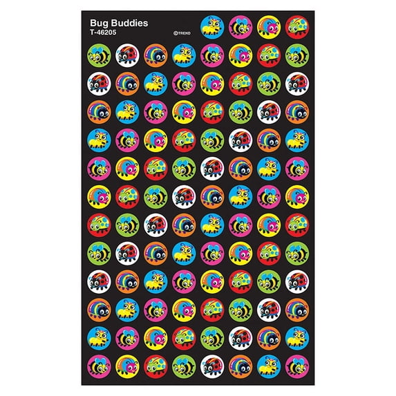 Trend Enterprises T-46205 Bug Buddies Superspots Stickers