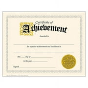TREND Certificates of Achievement, Classic Design, 8.5" x 11", 30 Count