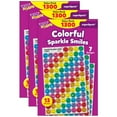 thumbnail image 1 of TREND Colorful Sparkle Smiles superSpots Value Pack, 1300 Per Pack, 3 Packs, 1 of 3