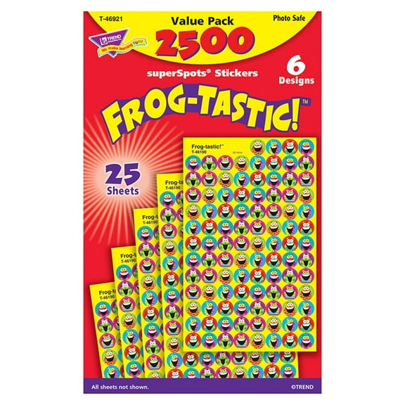 TREND ENTERPRISES, INC. 2500 Count Frog Tastic Fun