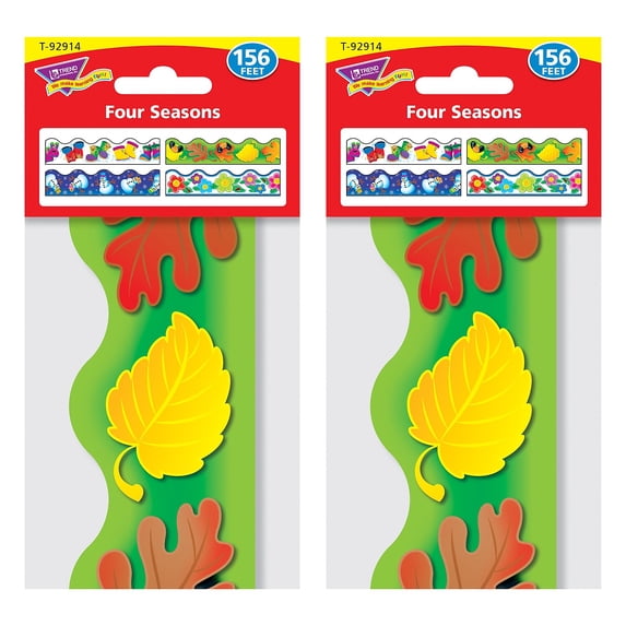 TREND Four Seasons Terrific Trimmers Variety Pack, 156' Per Pack, 2 Packs