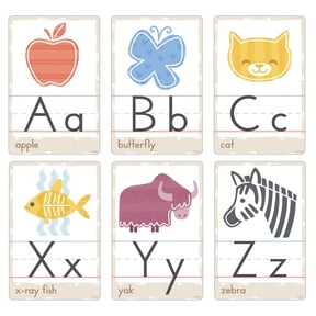 TREND Good Nature Alphabet Cards Learning Set