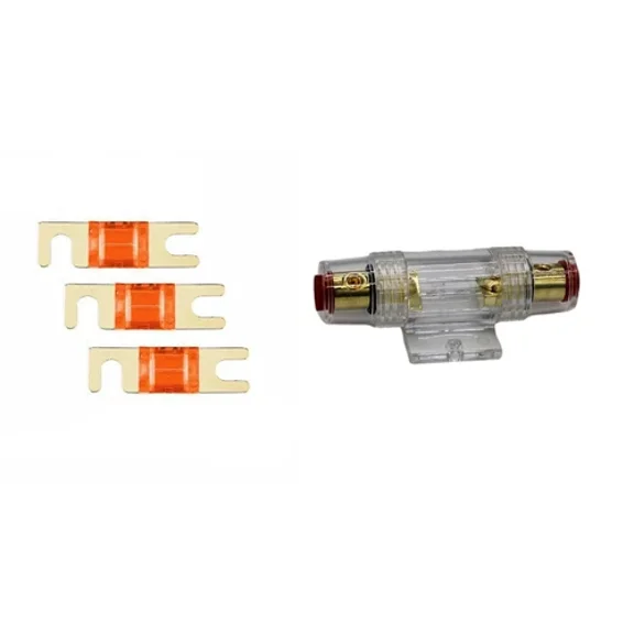 TREND- Imc Audio Car Marine Stereo Mini Anl Midi Fuseholder 150 Amp Fuses 4 Or 8 Gauge