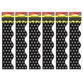 thumbnail image 1 of TREND Polka Dots Black Terrific Trimmers, 39 Feet Per Pack, 6 Packs, 1 of 2