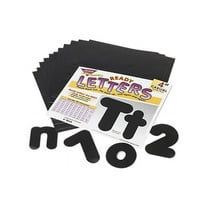 TREND Ready Letters Casual Combo Set, Black, 4"h, 182/Set -TEPT79901