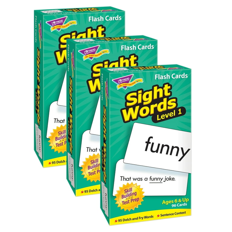 Trend Sight Words Skill Drill Flash Cards - Educational - 1 Each Trend Sight Words Skill Drill Flash Cards - Educational - 1 Each