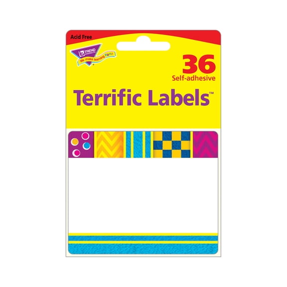 TREND Snazzy Terrific Labels, 360 Count