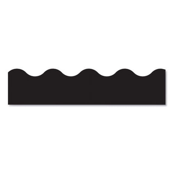 TREND Terrific Trimmers Solid Colors Board Trim, 2.25" x 39 ft, Black, Each