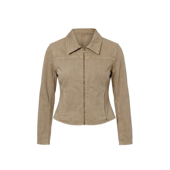 TRENDYOLMİLLA Women's Plain Long Fitted Jackets
