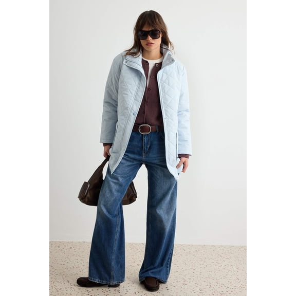TRENDYOLMİLLA Women's Plain Long Regular fit Winter Jackets