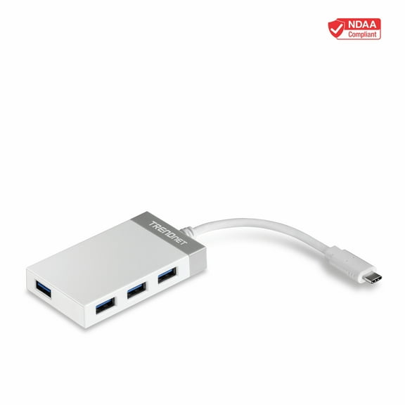 TRENDnet TUC-H4E,4-Port USB-C Ultra-Mini Hub