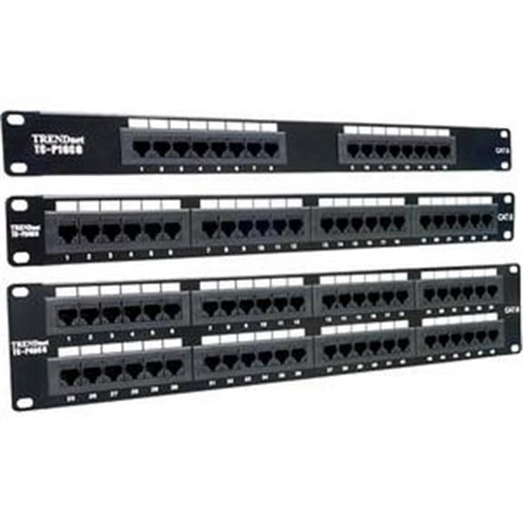 TRENDnet 48-port Network Patch Panel 48 x RJ-45 48-port Network Patch Panel