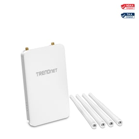 TRENDnet TEW-841APBO,5dBi Wireless AC1200 Outdoor PoE+ Omni Directional Access Point