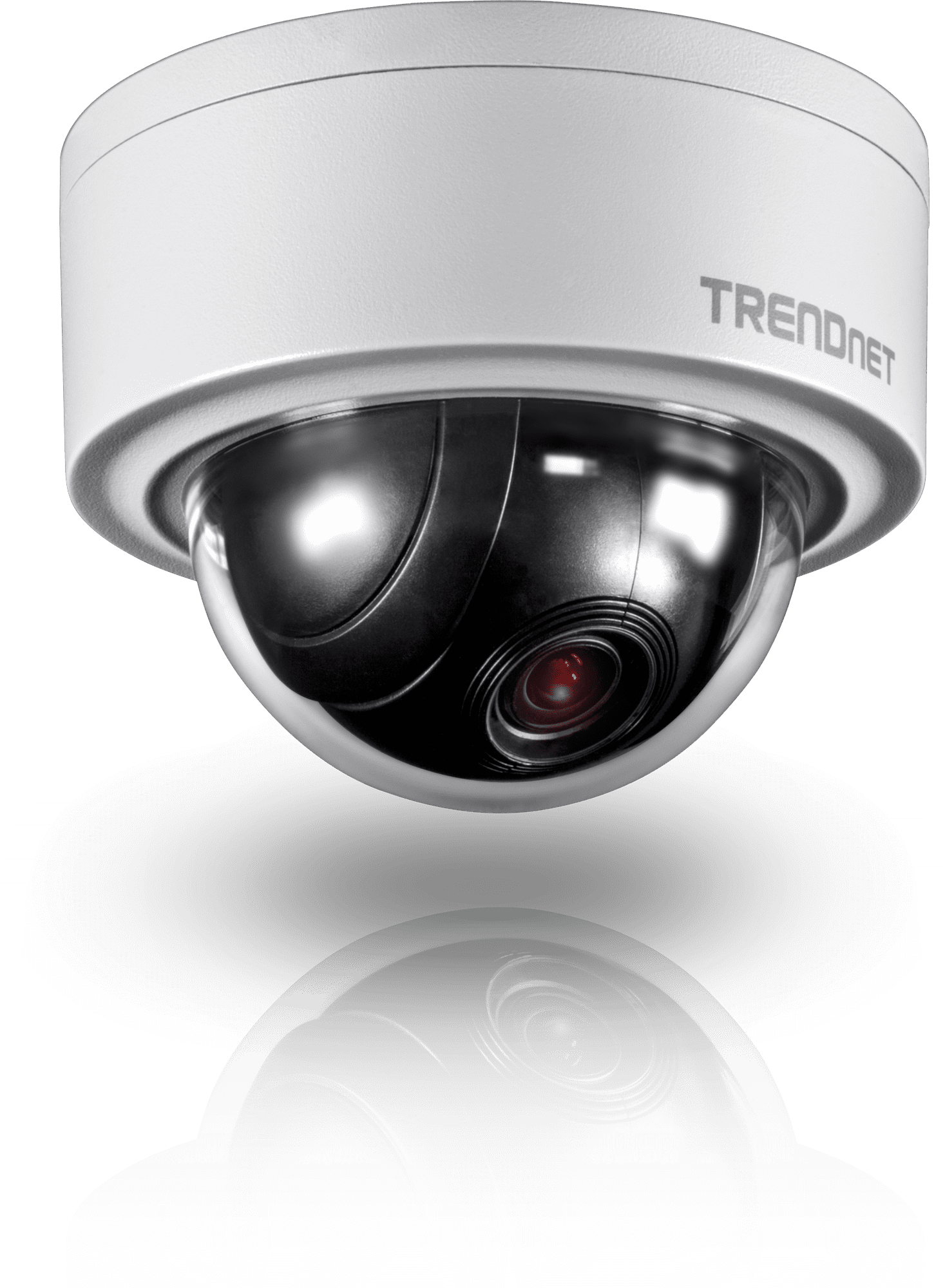 TRENDnet Indoor/Outdoor 3MP Motorized PTZ Dome Network Camera, 4x Optical Zoom, 16x Digital Zoom, Autofocus, IP66 Housing, Free iOS and Android mobile apps, ONVIF Profile S, TV-IP420P