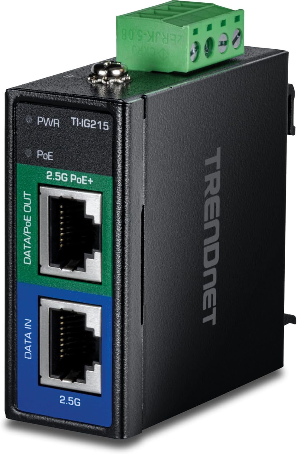 TRENDnet TI-IG215, Industrial 2.5G PoE+ Injector - Walmart.com