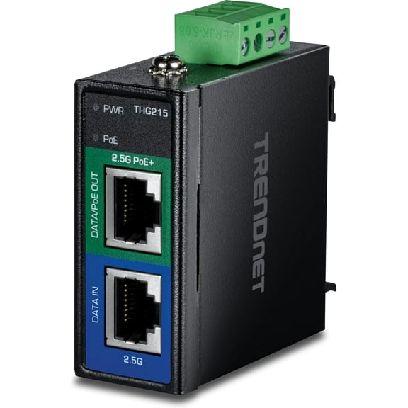 TRENDnet TI-IG215, Industrial 2.5G PoE+ Injector