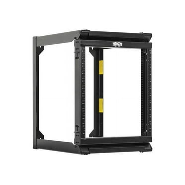 TRENDnet SRWO12US2 Wallmount Open Frame Rack 12U 2-Post Hinged Front Heavy Duty