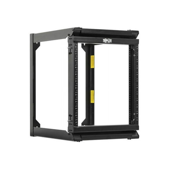 TRENDnet SRWO12US2 Wallmount Open Frame Rack 12U 2-Post Hinged Front Heavy Duty