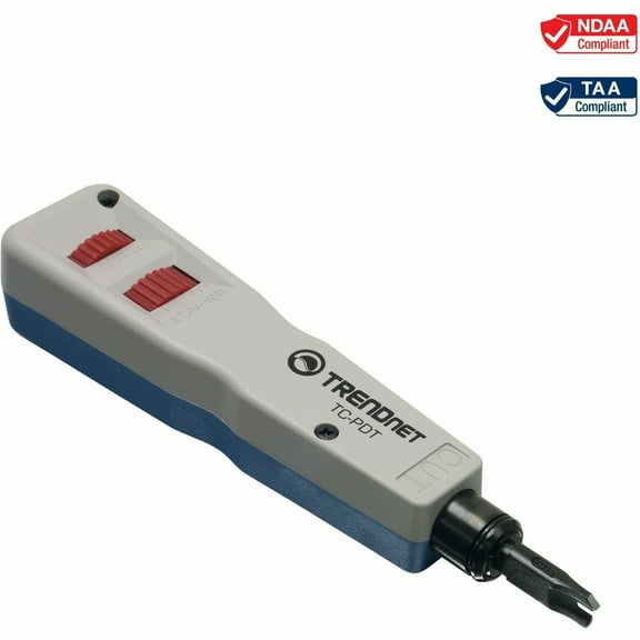 TRENDnet TC-PDT, Punch Down Tool with 110 and Krone Blade