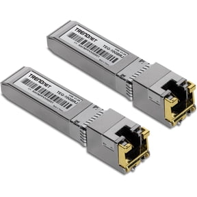 TRENDnet TEG-10GBRJ/2,2-Pack 10G RJ-45 Copper SFP+ Modules