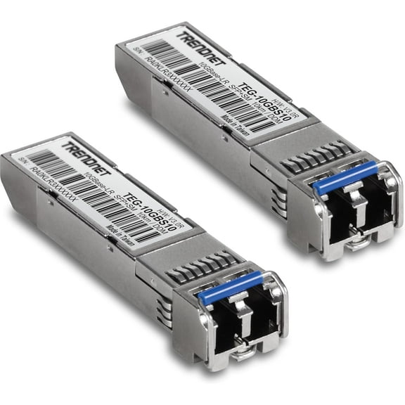 TRENDnet TEG-10GBS10/2,2-Pack 10G SFP+ Single Mode LC Module (10km)
