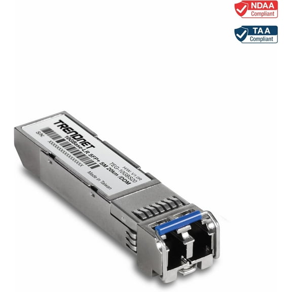 TRENDnet TEG-10GBS20, SFP+ Single Mode LC Module (20km)