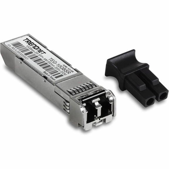 TRENDnet TEG-10GBSR 10GBASE-SR SFP+ Multi Mode LC Module 300 mwith DDM