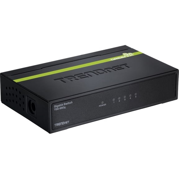 TRENDnet TEG-S50g, 5-Port Gigabit GREENnet Mini Switch