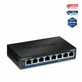 thumbnail image 1 of TRENDnet TEG-S80ES 8-Port Gigabit EdgeSmart Switch, 1 of 7