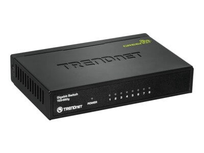 8-port TRENDnet TEG S82g 8-Port Gigabit GREENnet Switch - Switch - 8 x ...