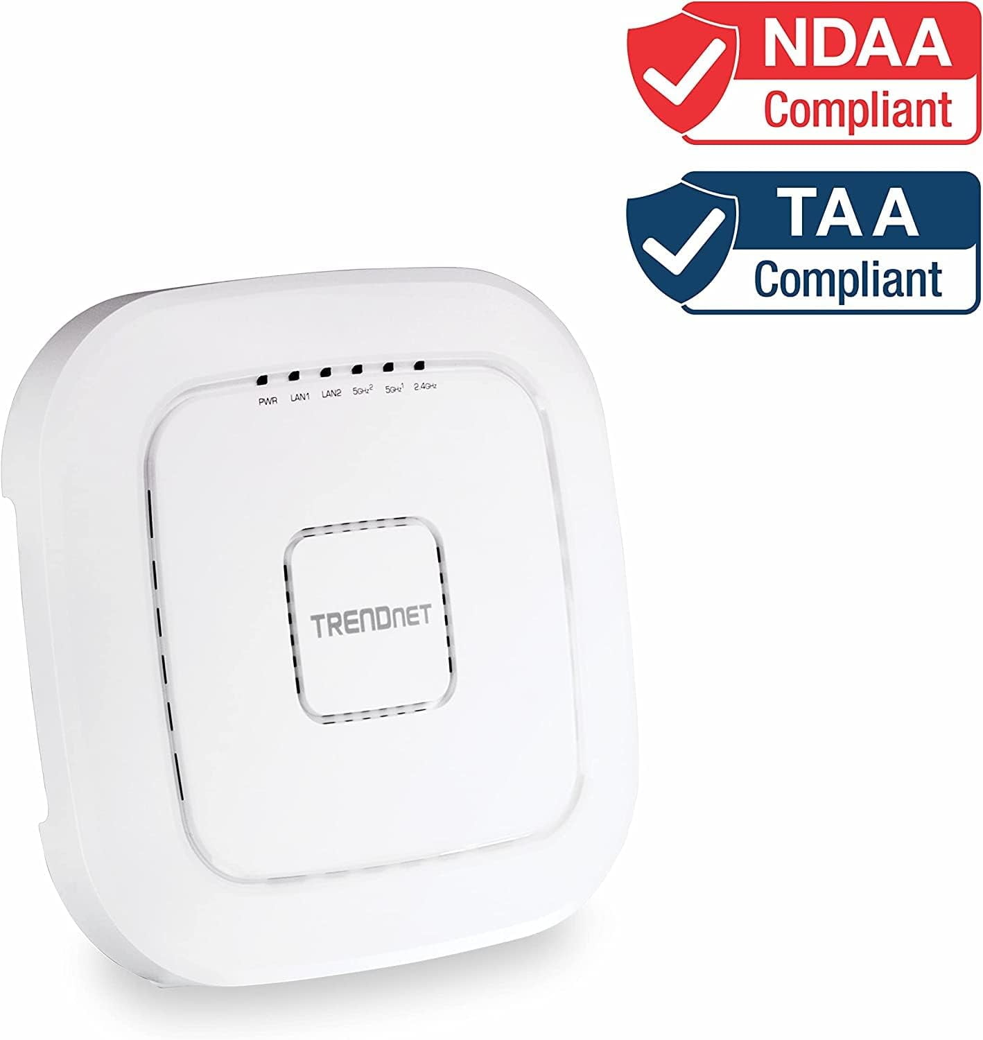 TRENDnet TEW-826DAP AC2200 Tri-Band PoE+ Indoor Wireless Access Point