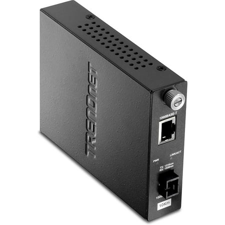 TRENDnet TFC-1000S10D3,1000Base-T to WDM TX-1310 Single Mode Fiber Converter