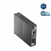 TRENDnet TFC-1000S60D3,1000Base-T to 1000Base-LX Dual Wavelength Single Mode SC Fiber (60 km)