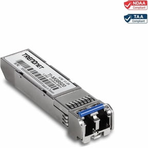 TRENDnet TI-MGBS20, 1000Base-LX Industrial SFP Single- Mode LC Module (20km),
