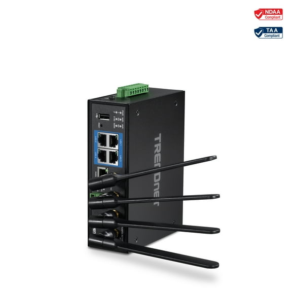 TRENDnet TI-W100 Industrial AC1200 Wireless Dual Band Gigabit Router