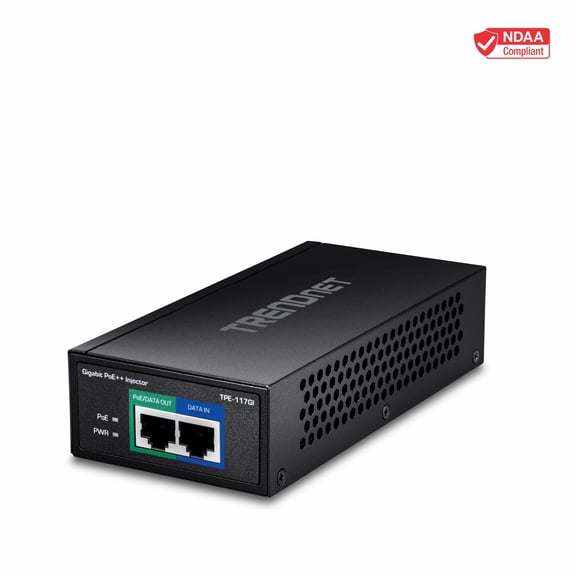 TRENDnet TPE-117GI Gigabit 60W PoE++ Injector