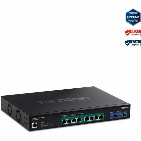 TRENDnet TPE-3102WS, 10-Port Multi-Gig Web Smart PoE+ Switch