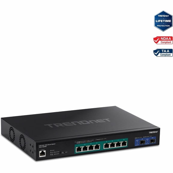 TRENDnet TPE-3102WS, 10-Port Multi-Gig Web Smart PoE+ Switch