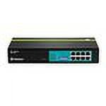 TRENDnet TPE-T80 Ethernet Switch - 8 x Fast Ethernet Network - Twisted Pair - 2 Layer Supported - Rack-mountable - Lifetime Limited Warranty