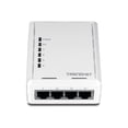 thumbnail image 1 of TRENDnet - Powerline adapter 4-port switch - HomePlug AV (HPAV) - wall-pluggable, 1 of 2