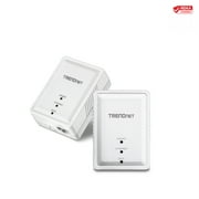 TRENDnet TPL-406E2K 500 AV Compact Powerline Ethernet Adapter kit