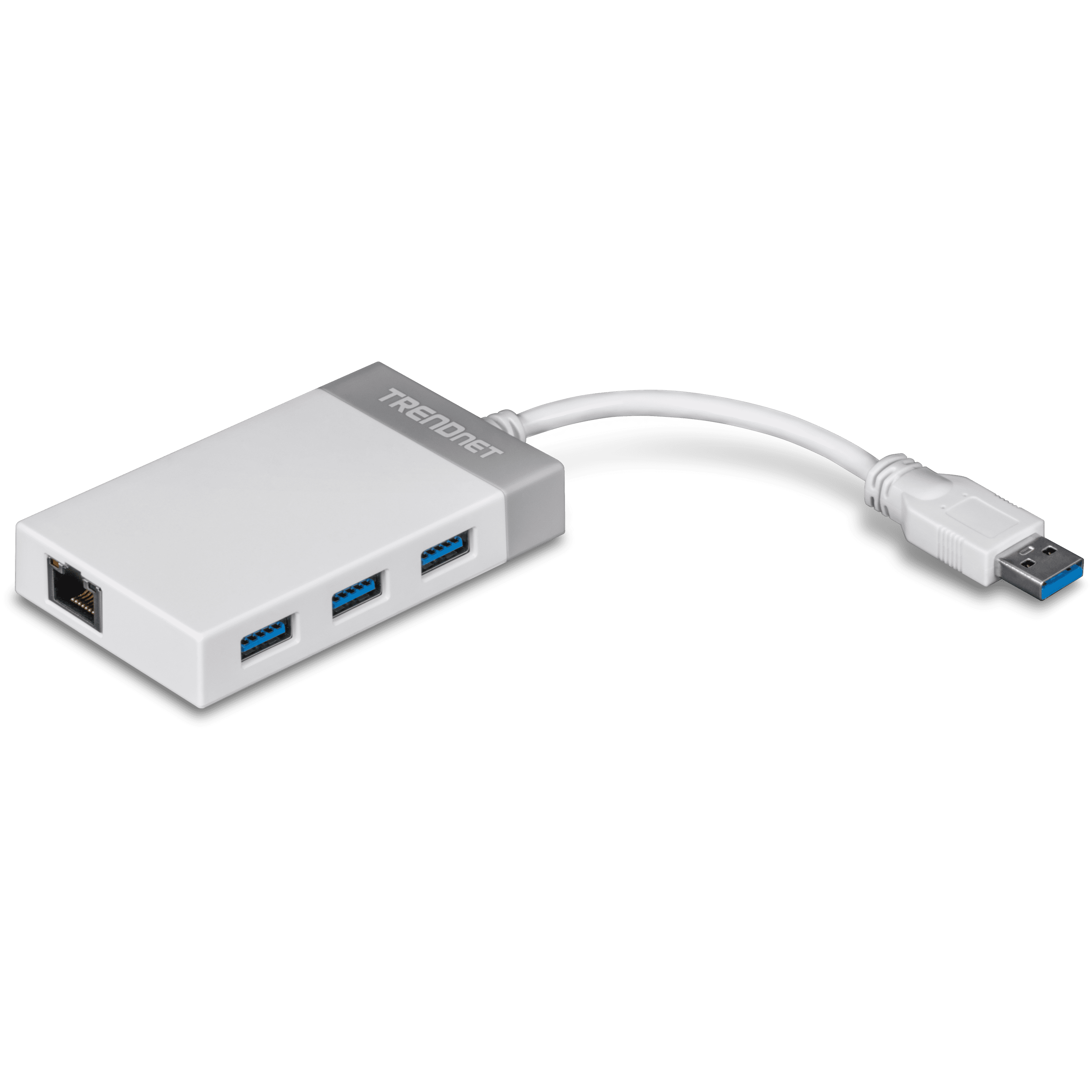 TU3ETGH3 USB 3.0 to Gigabit Adapter + USB Hub