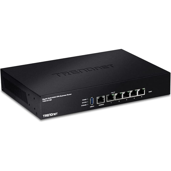 TRENDnet TWG-431BR Gigabit Multi-WAN VPN Business Router