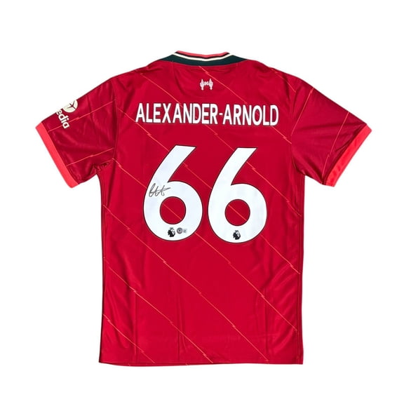TRENT ALEXANDER-ARNOLD AUTOGRAPHED LIVERPOOL FC JERSEY BECKETT AUTHENTICATION