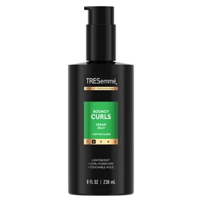 TRESemmé Styling Aid for Lightweight + Curl Hydration + Touchable Hold Bouncy Curls with Peptide Blend, 8 fl oz 1 count